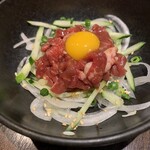 居酒屋 感 - 馬肉ユッケ