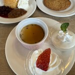 レストラン ヴァロリス - スイーツいろいろ