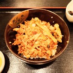 上北沢 天兼 - ■ かき揚げ天丼、1,000円
