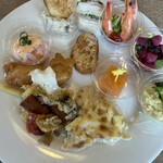 レストラン ヴァロリス - ビュッフェ料理いろいろ