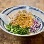 虎一番 - スパイスカレー油そば 1050円　※限定