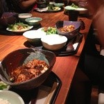 即席の食事会^ ^