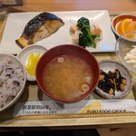 さち福や - 鰆の西京焼きと春野菜添え定食