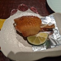 鳥匠 いし井 - 手羽中【塩】(高坂鶏)専用の冷蔵庫で３日干して