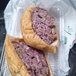 若竹 - 黒米入りジャンボいなり2個