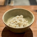 薪鳥新神戸 - 土鍋鶏そぼろご飯 そのまま