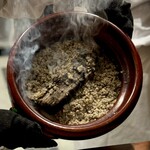 薪鳥新神戸 - 土鍋鶏そぼろご飯