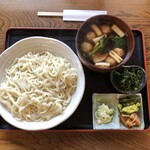 蕎麦処 たか松 - 「かもつくね汁うどん」