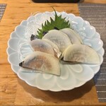 大衆割烹 善甚 - カブで包んだへしこは単純なへしこより日本酒の当てに良い