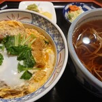 嘉司屋 - 白金豚かつ丼+かけ