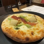 Hishino Onsen Yakushikan - 生火腿 野澤菜 馬鈴薯披薩