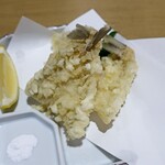 かな福 - キスの天ぷら