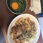 鉄板焼 きぶね - 焼きそばミックス
