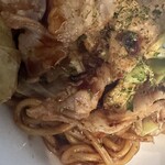 鉄板焼 きぶね - 焼きそばアップ