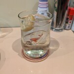 あめのひ食堂 - 自家製島レモン酒 650円　(2025.1)