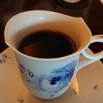 Deux Cafe - マイルドな苦味のコーヒーも美味