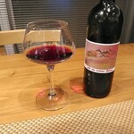 アル・ケッチァーノ  - アルケッチャーノとかいてあるワインですが、イタリアのやつです。山形牛と共に。