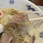 中華蕎麦にし乃 - 肉ワンタン