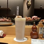 鳥匠 いし井 - 最初はビール♪