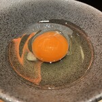 焼肉 静龍苑 - サーロイン用の生卵