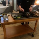 MOSS CROSS TOKYO - 目の前で焼き上げてくれます！