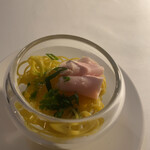 MOSS CROSS TOKYO - 貝　ウコン麺　久米島赤鶏