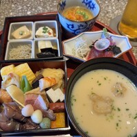 宮川町 水簾 東京ミッドタウン店 - 鮮やかで豪華なおせち重は食材が沢山！