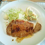 ルイタ食堂   - 生姜焼きのアップ