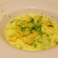 リストランテ ソットラルコ - 青海苔と柚子胡椒のクリームパスタ