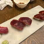 裏なんば 肉寿司 - 