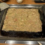 浅草もんじゃ 風鈴 - 明太餅チーズもんじゃ、出来上がり！！