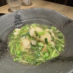 梅 - 魚の揚げ出しあんかけ