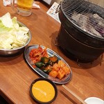 炭火ホルモン結 - 