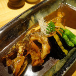 女とみそ汁 - あらかぶの煮つけ