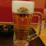 生ビール (税込)390円 (2025.04.05)