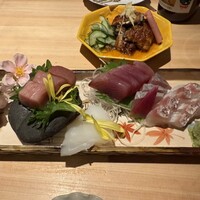 京都祇園うなぎ四代目菊川 - 刺身盛り合わせ