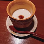 隠れ家愉膳 亥の子 - 杏仁豆腐