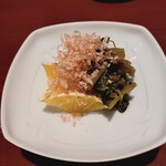 隠れ家愉膳 亥の子 - 花山椒と八朔