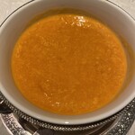 筑紫樓 - ふかひれと蟹卵の煮込みスープ