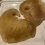 筑紫樓 - 上記調理前　圧巻の1人220g！