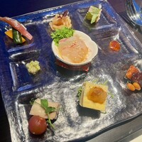 THE DINING シノワ唐紅花＆鉄板フレンチ蒔絵 - 