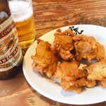 麺者 風天 -  唐揚げ（5個）400円