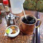 アーモンド - 和風きのこ（大盛）1,100円（ドリンク付き）