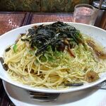 アーモンド - 和風きのこ（大盛）1,100円（ドリンク付き）