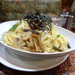 アーモンド - 和風きのこ（大盛）1,100円（ドリンク付き）