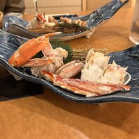 かに道楽 銀座八丁目店 - ②茹でかに味くらべ