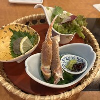 かに道楽 銀座八丁目店 - ①籠盛