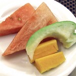 北投水美溫泉會館 - 朝食ビュッフェ（フルーツ類）