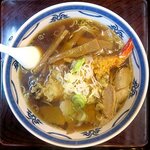 食事処 かづや - 天ぷらラーメン