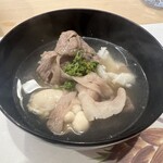 うを徳 - 花山椒のしゃぶしゃぶ(利尻昆布と鰹出汁)